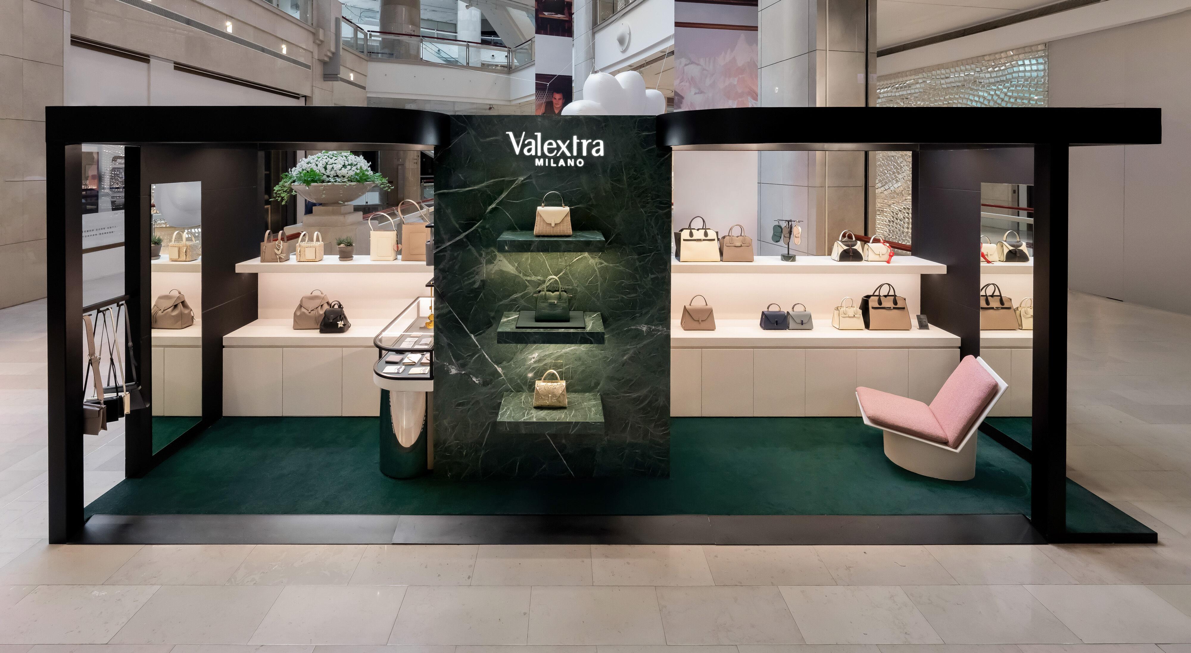 Valextra台北101质感绿店装！中国台湾限定珍奶吊饰、Iside静奢美包全到齐 时尚穿搭 图1张