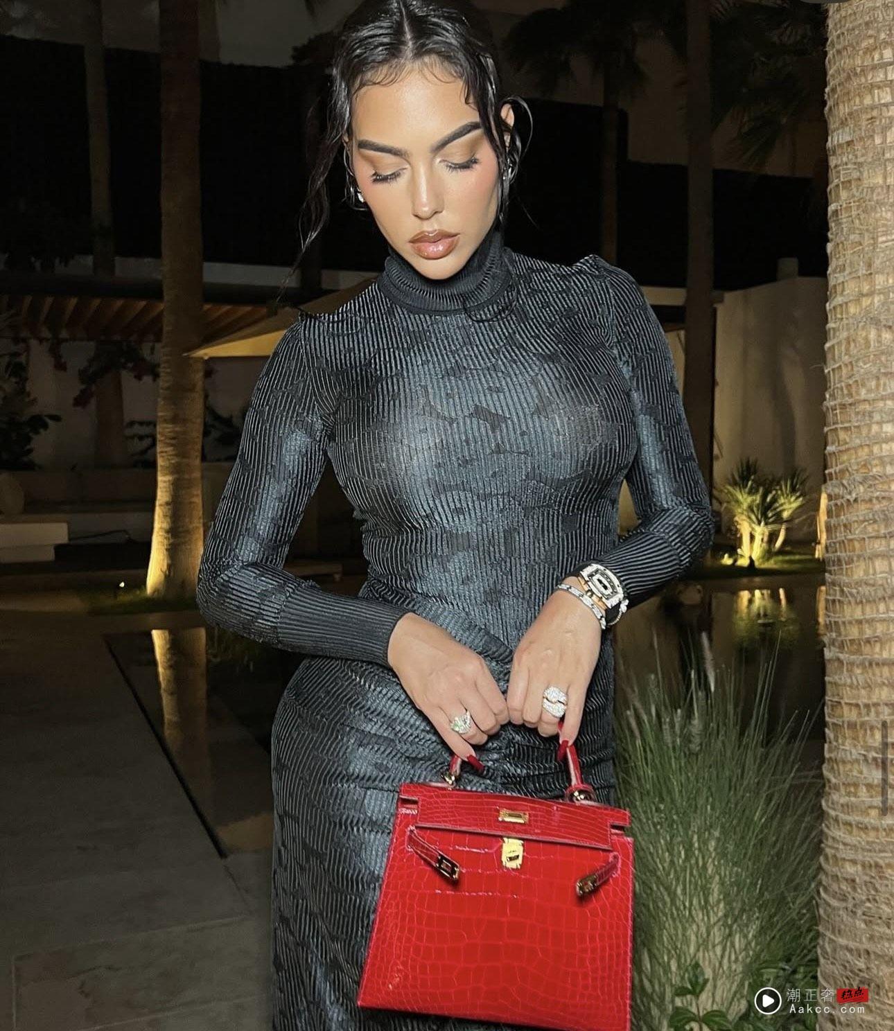 风Luxury／“麻雀变凤凰”乔治娜无钻不欢　奢华珠宝表全公开 名人名流 图4张