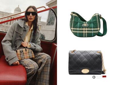 伦敦女孩穿搭指南!Burberry全新时髦形象照 贝壳色风衣、绗缝手袋曝光