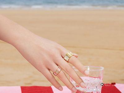 周大福喜气金坠可开锁　平安、守护寓意讨喜