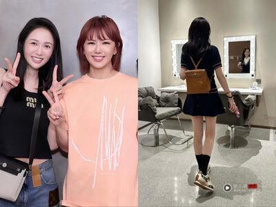 陈乔恩背爱马仕入门包追星　解放双手背包也纳为收藏