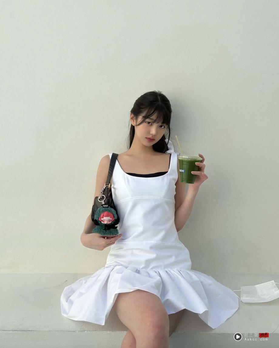 包开箱／张员瑛私服晒Miu Miu口袋包Pocket！秋冬必收高甜度新款仔细看 时尚穿搭 图2张