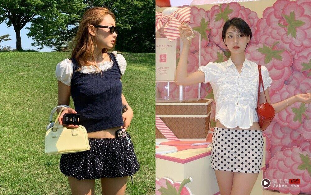 2025韩国夏天穿搭新趋势！“复古波点风”正夯　5大穿搭灵感先笔记 时尚穿搭 图12张