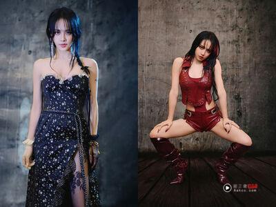 蔡依林穿Valentino订制星光礼服超仙!性感皮革战袍再展女王气场