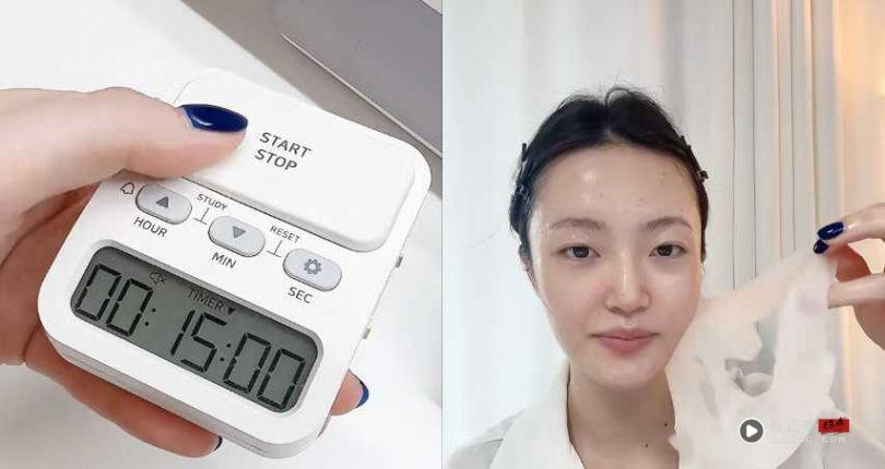 韩妞“敷面膜隐藏用法”一定要学！冰汤匙帮助消水肿、精华液不浪费 最新资讯 图7张