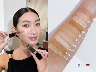 试开箱／打破既定印象！超强遮瑕蜜水感不卡纹　少量就能隐形瑕疵