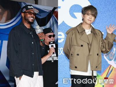NBA传奇“甜瓜”安东尼潮流现身台北见球迷!顶流姜涛想吃卤肉饭