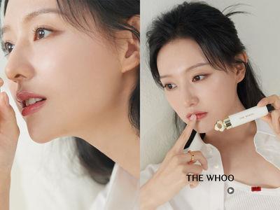 金智媛绝美彩妆大片曝光 白衬衫搭上裸粉美唇仙气飘飘