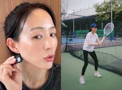 气质女神张钧甯40+依然少女感满分!保养秘诀公开:慢跑、刮痧板按摩