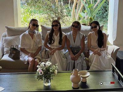 汶莱王子妃富贵姊妹淘聚会　出动LV顶规鳄鱼皮包