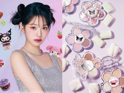 《美乐蒂&酷洛米》联名彩妆少女心爆发 张员瑛爱用气垫、花语眼影盘必收