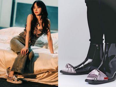 蔡依林抢穿双V联名“猫咪鞋” DIOR Palmarès男鞋美到女生也来抢