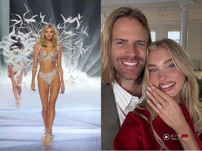 维密超模艾莎被Tiffany巨钻套牢　甜晒千万戒