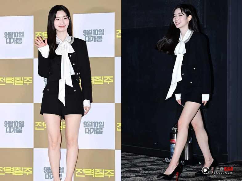 IU穿迷你裙满分清新感、Twice多贤优雅套装　女星私服穿搭神技一次学会 时尚穿搭 图3张