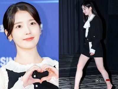 IU穿迷你裙满分清新感、Twice多贤优雅套装　女星私服穿搭神技一次学会