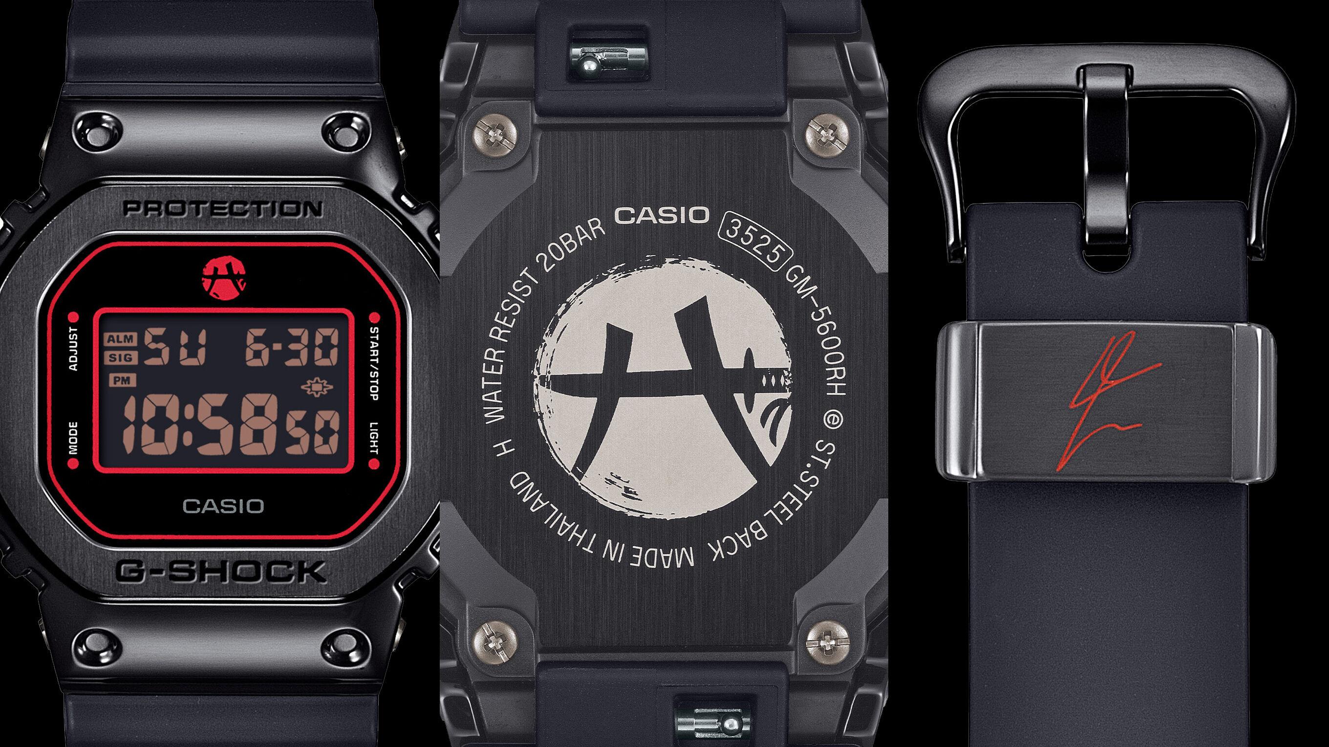 G-SHOCK 五度联名NBA球星八村垒　姓名结合武士刀Logo好抢眼 奢侈品牌 图2张