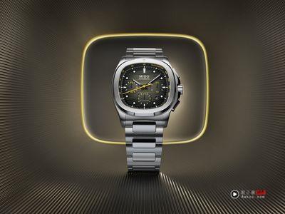 MIDO电视机造型表加入动感元素　黄X计时针吸睛