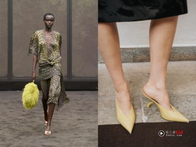 米兰时装周／拿Ferragamo羽毛包、踩S鞋跟走路超美　低腰豹纹回到20年代