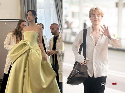 大秀直播／Jisoo梦幻试装照曝光、Jimin帅飞巴黎！Dior女装新篇章10/1登场