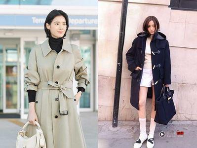 女星大衣穿搭高级感拉满　郑恩彩机场Look率性俐落、孝敏同款根本断货王