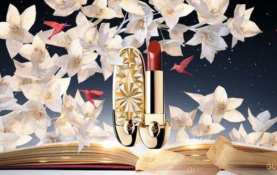 娇兰超美“星芒奇想圣诞彩妆”发表 唇膏还雕刻着闪耀星纹