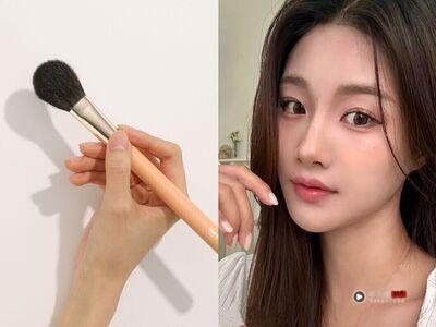 7个底妆干净技巧、步骤!先画眼妆再上底妆不显脏 粉状腮红更自然