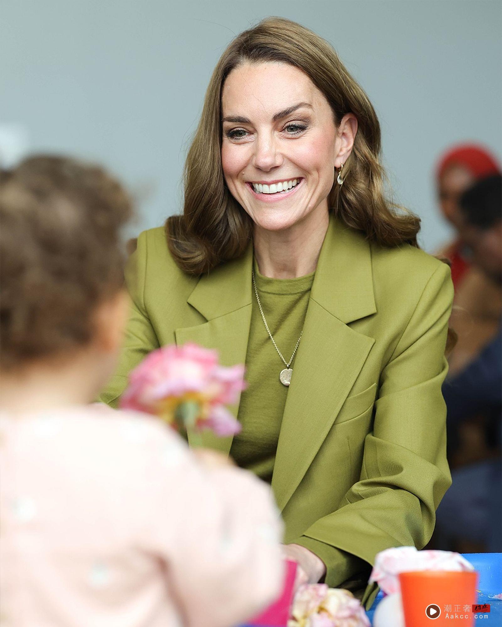 凯特王妃驾驭“贝嫂”橄榄绿套装 衣服24小时卖光再掀“凯特效应” 内容图3 潮正奢/潮品文/潮臻社-实时追踪全球最新奢侈品牌新闻资讯的官网站! 凯特王妃驾驭“贝嫂”橄榄绿套装 衣服24小时卖光再掀“凯特效应”