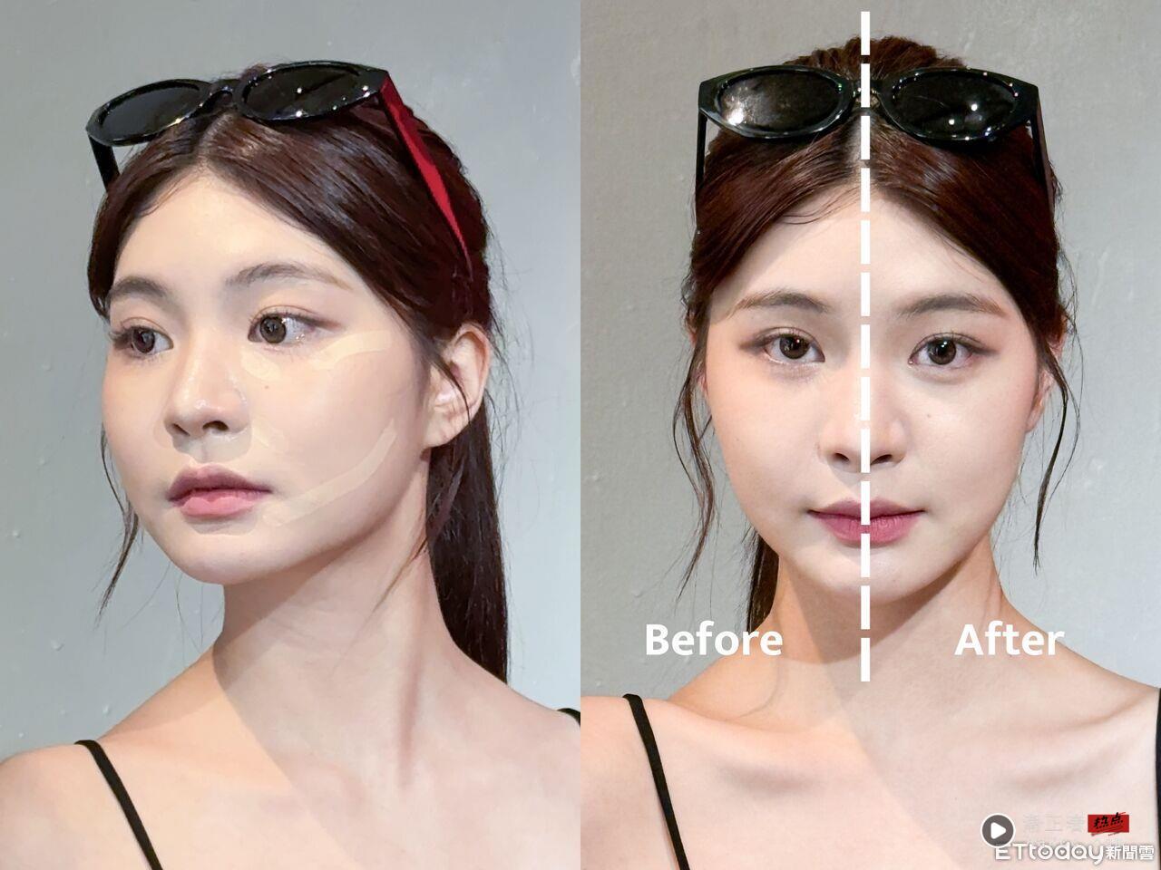 试开箱/还在用过时的阴影修容?韩系彩妆师教你最新“提拉小脸收缩术” 内容图1 潮正奢/潮品文/潮臻社-实时追踪全球最新奢侈品牌新闻资讯的官网站! 资生堂,李昀熹,ARTISAN,1028,彩妆,遮瑕,修容,小脸,技巧,。(图/记者李薇摄、品牌提供)