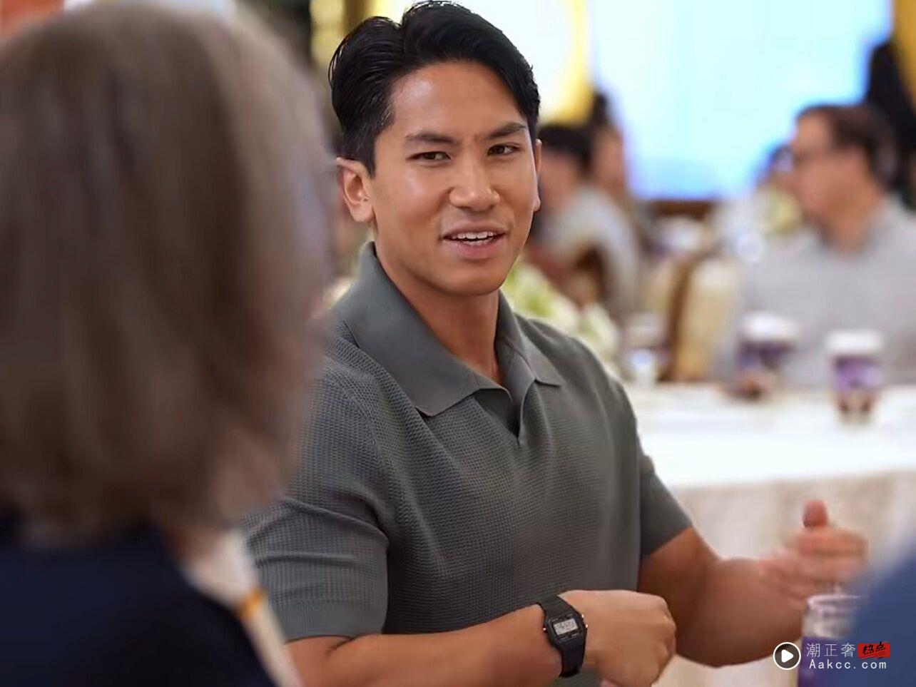 汶莱马丁王子接地气戴850元CASIO　孕妻百万“表王”不离手 时尚穿搭 图2张