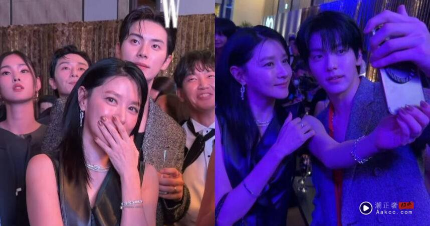 54岁李英爱追星TXT秀彬！同框李彩玟“神级合照”　网赞叹岁月不败美人 最新资讯 图1张