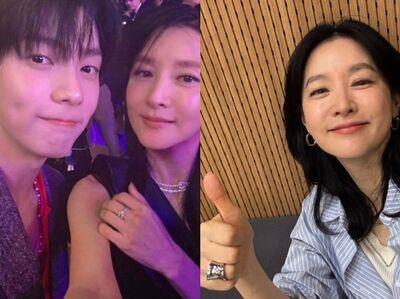 54岁李英爱追星TXT秀彬!同框李彩玟“神级合照” 网赞叹岁月不败美人