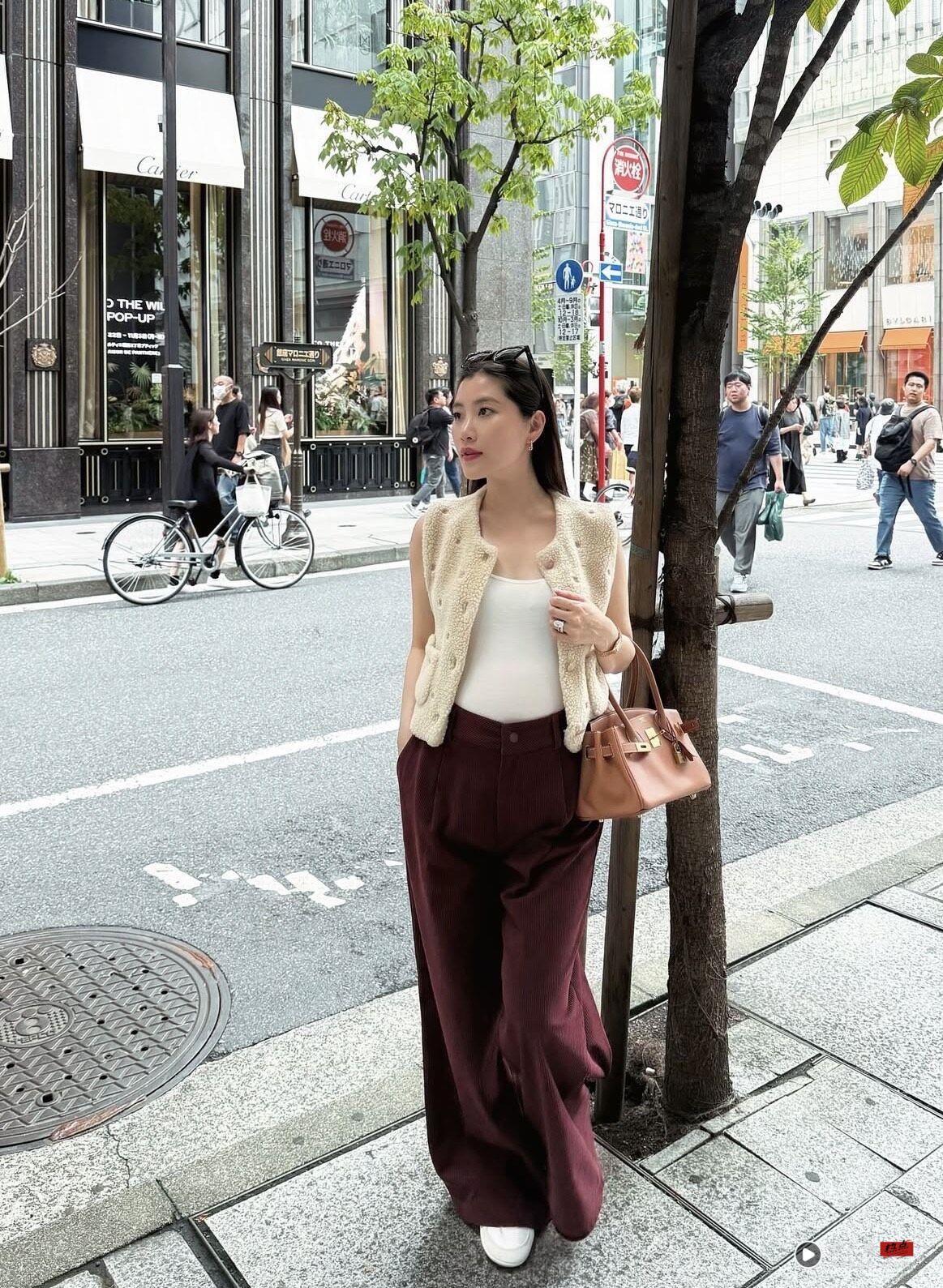 马来西亚最美千金当时尚孕妈咪 拎爱马仕柏金包变奏款游日 内容图1 潮正奢/潮品文/潮臻社-实时追踪全球最新奢侈品牌新闻资讯的官网站! ▲▼ 陈雪铃 。(图/翻摄IG)