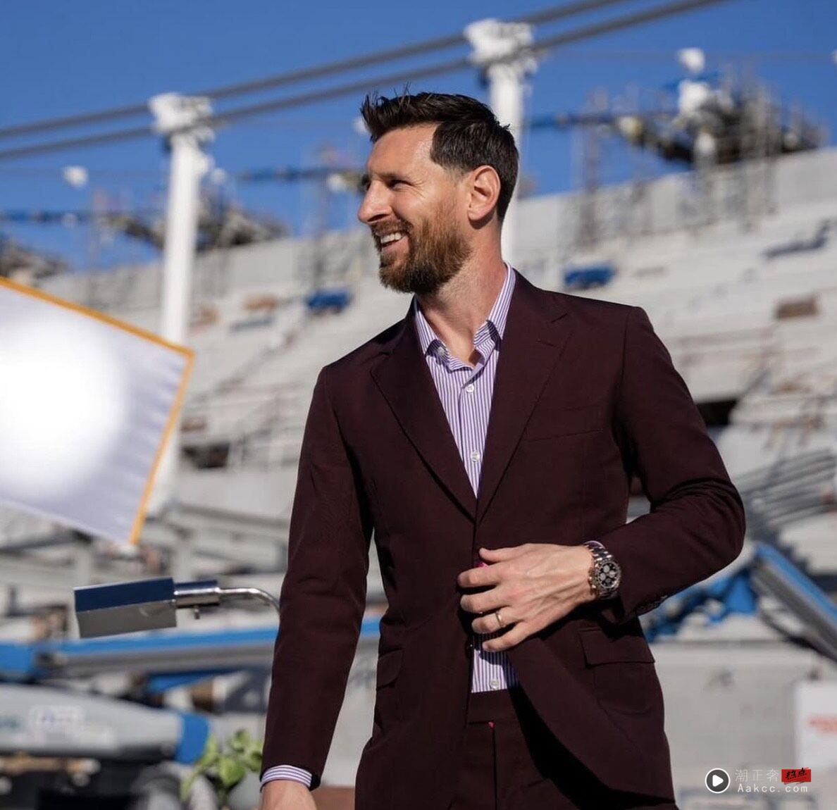 梅西续约劳力士金表见证 又是VIP才买得到的隐藏版 内容图2 潮正奢/潮品文/潮臻社-实时追踪全球最新奢侈品牌新闻资讯的官网站! ▲▼ 梅西 。(图/翻摄IG)