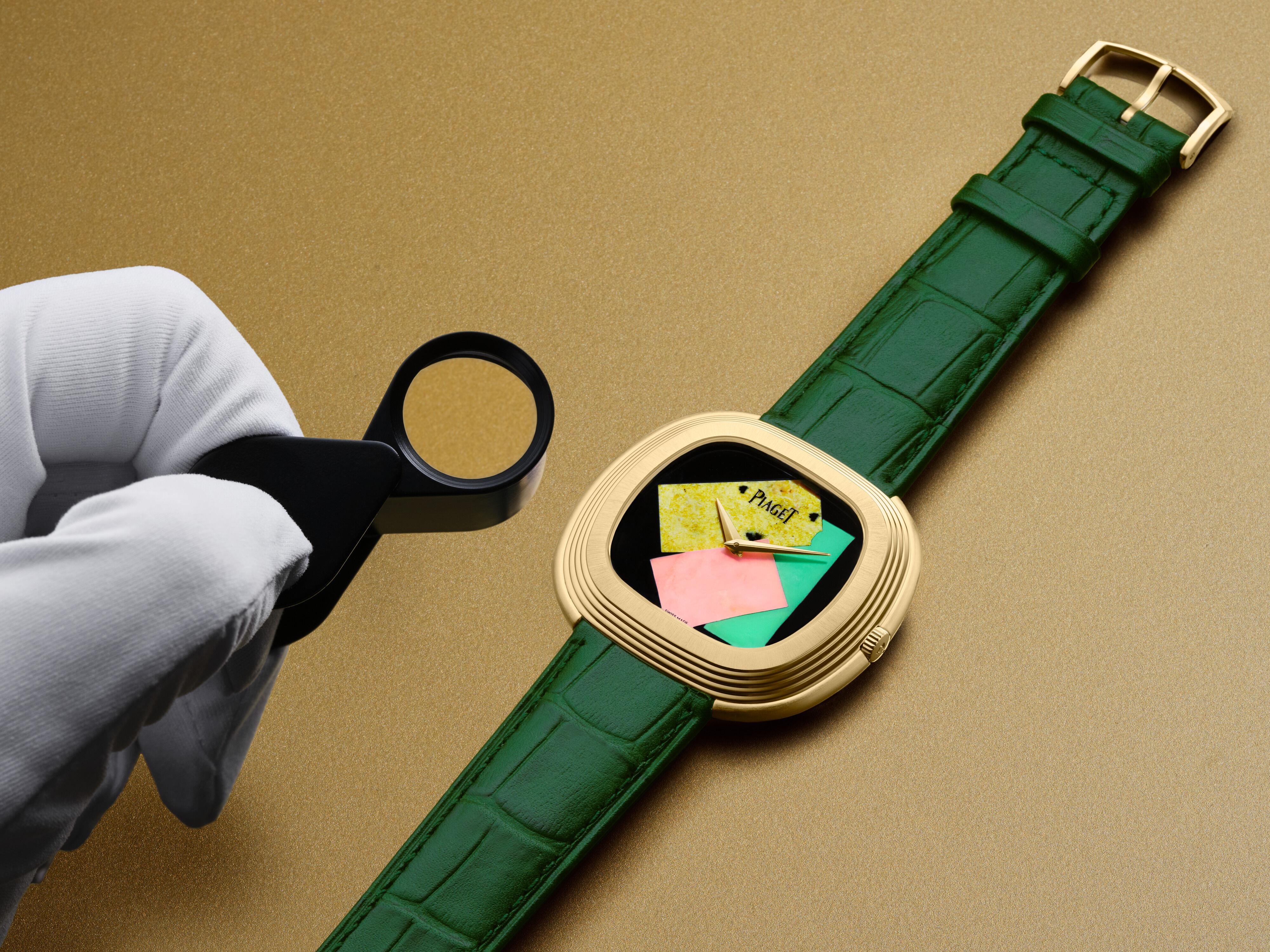 伯爵宝石拼贴面盘有深意 致敬普普艺术大师安迪沃荷 内容图1 潮正奢/潮品文/潮臻社-实时追踪全球最新奢侈品牌新闻资讯的官网站! ▲▼PIAGET,Ap 。(图/公关照)