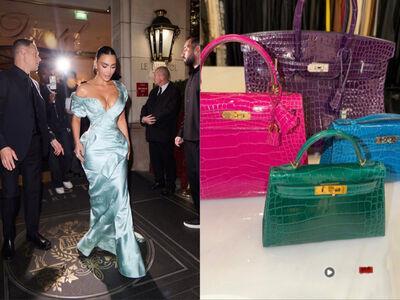 金卡达夏锁定爱马仕高单价包　惊人收藏无“鳄”不欢