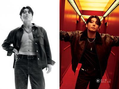 BTS柾国冰块腹肌搭丹宁双倍性感回归！再度穿上Calvin Klein多图放送