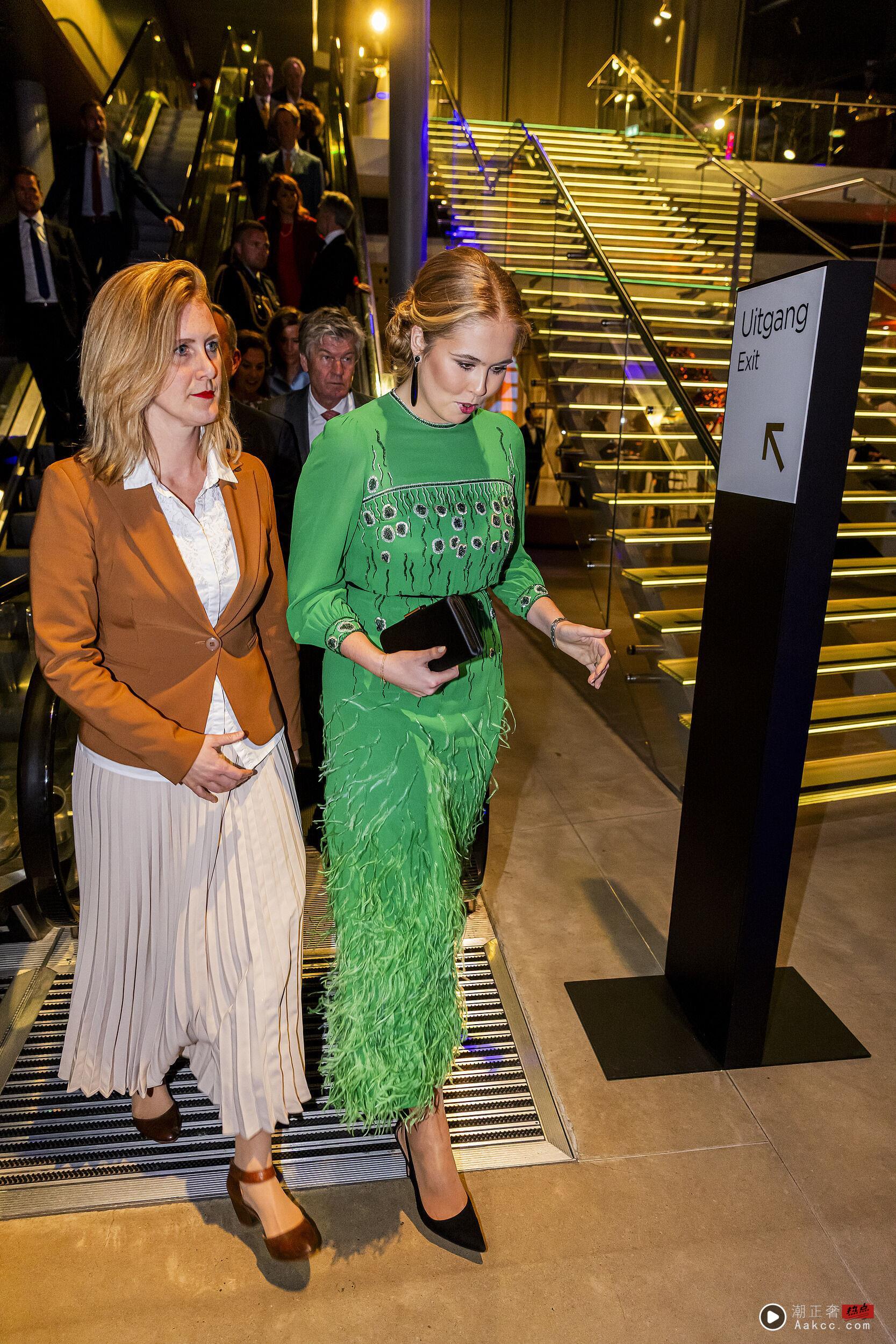 荷兰公主穿阿嬷古董衣曝简朴性格 传承三代亮丽如昔 内容图2 潮正奢/潮品文/潮臻社-实时追踪全球最新奢侈品牌新闻资讯的官网站! ▲▼ 荷兰未来女王艾玛莉雅 。(图/记者陈雅韵摄)