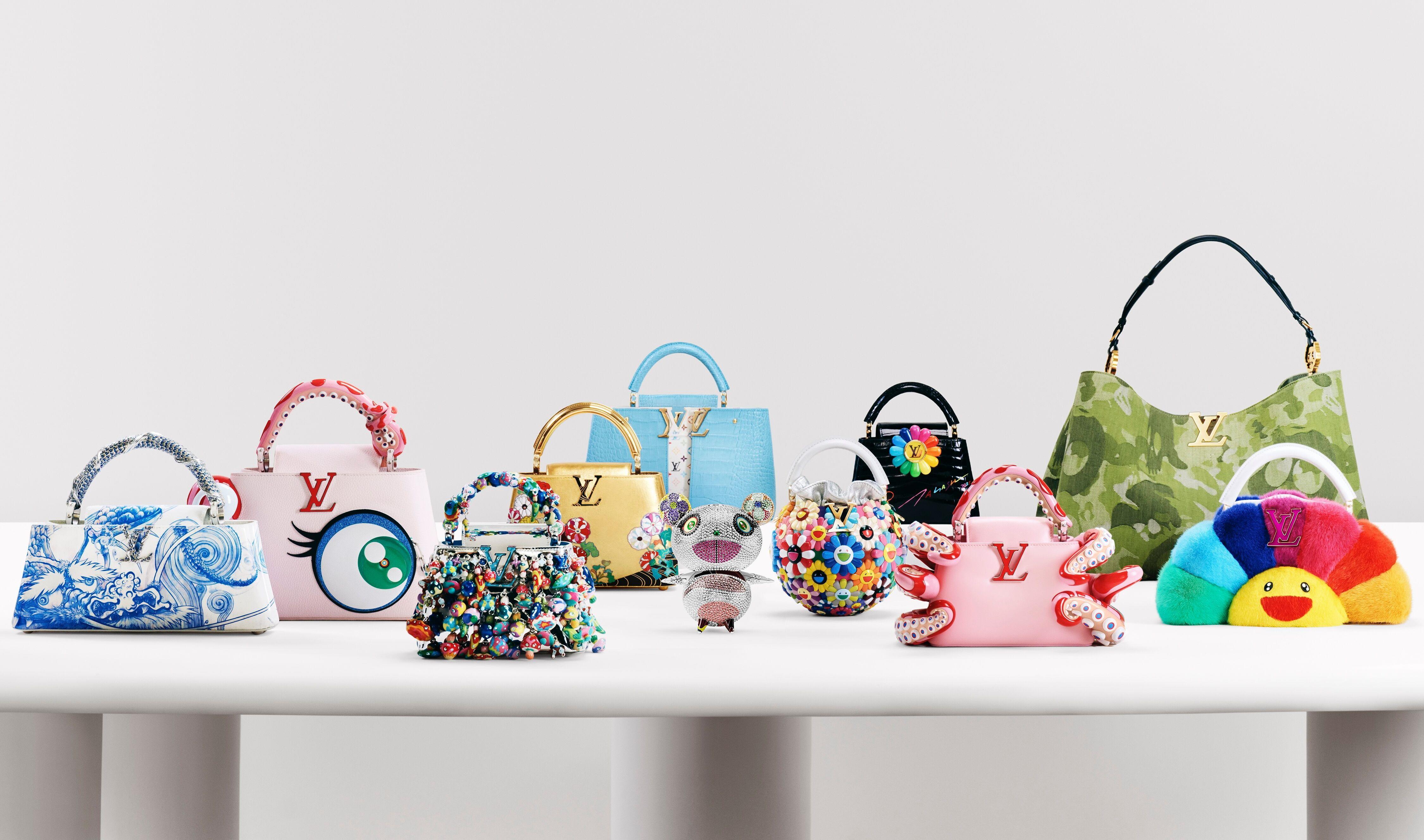 LV经典包大改造!被章鱼脚抓住、毛毛彩虹花太可爱 村上隆让Capucine变样 内容图3 潮正奢/潮品文/潮臻社-实时追踪全球最新奢侈品牌新闻资讯的官网站! ▲LV村上隆。(图/品牌提供)