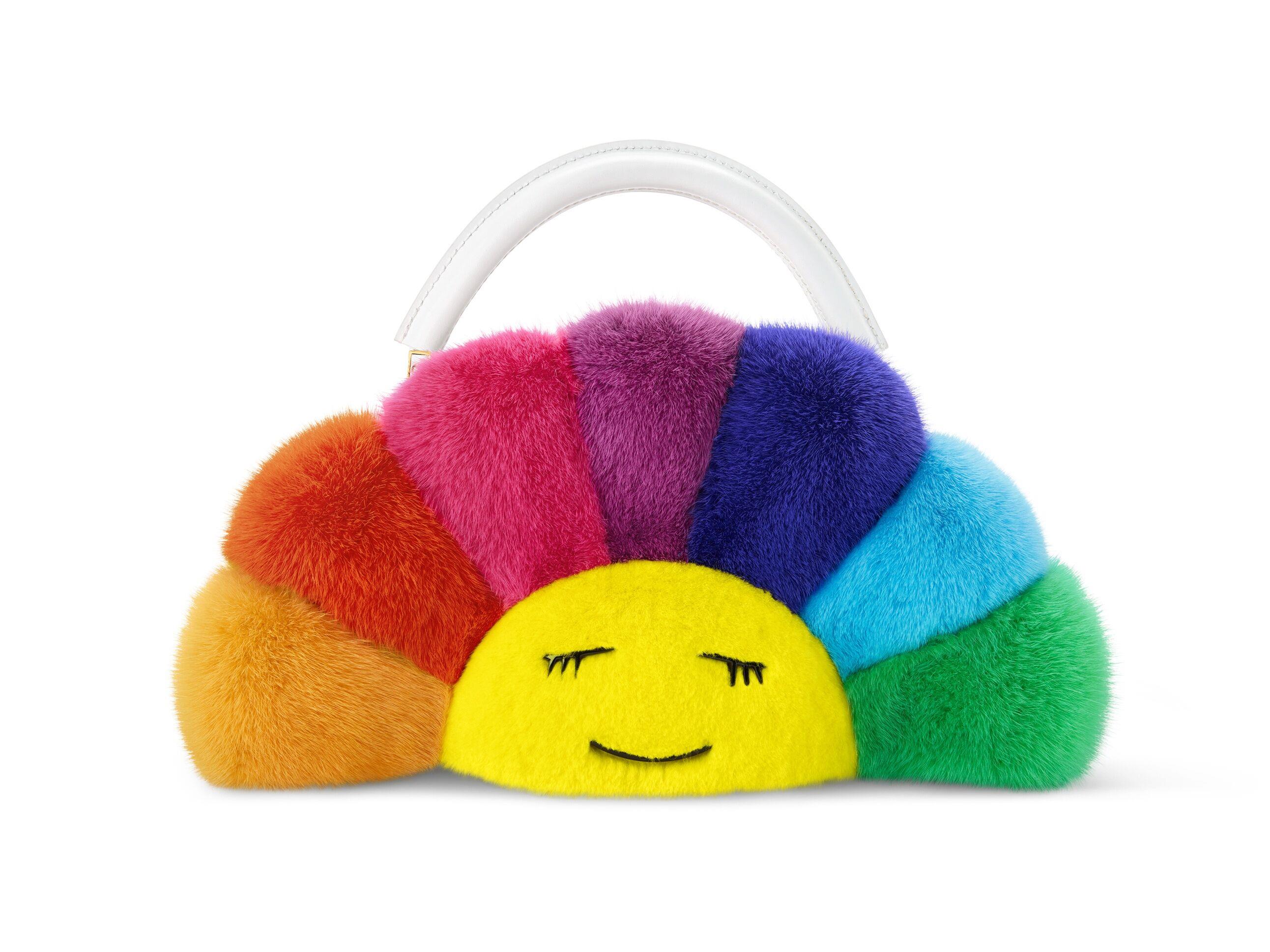 LV经典包大改造!被章鱼脚抓住、毛毛彩虹花太可爱 村上隆让Capucine变样 内容图14 潮正奢/潮品文/潮臻社-实时追踪全球最新奢侈品牌新闻资讯的官网站! ▲LV村上隆。(图/品牌提供)