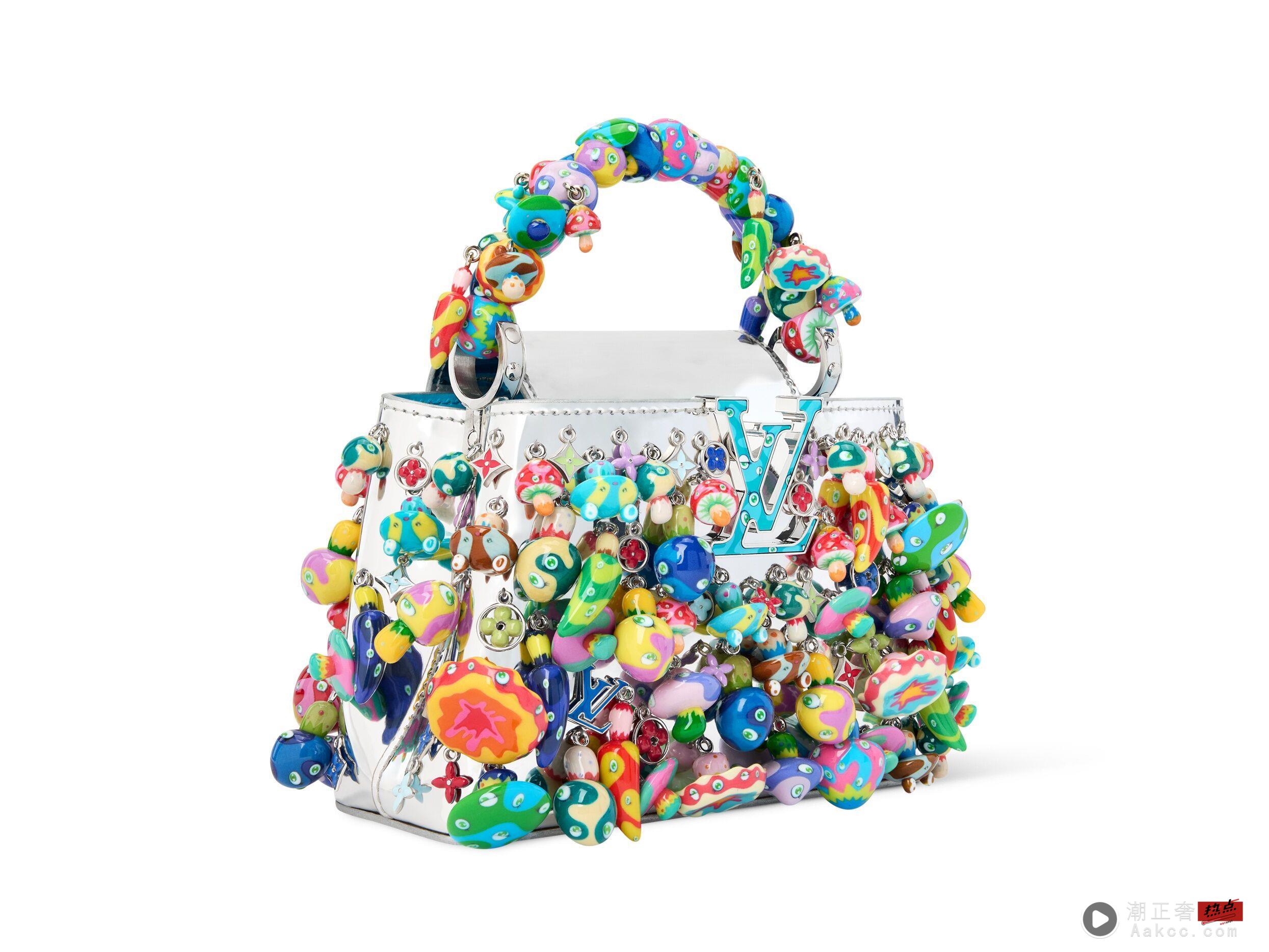 LV经典包大改造!被章鱼脚抓住、毛毛彩虹花太可爱 村上隆让Capucine变样 内容图15 潮正奢/潮品文/潮臻社-实时追踪全球最新奢侈品牌新闻资讯的官网站! ▲LV村上隆。(图/品牌提供)