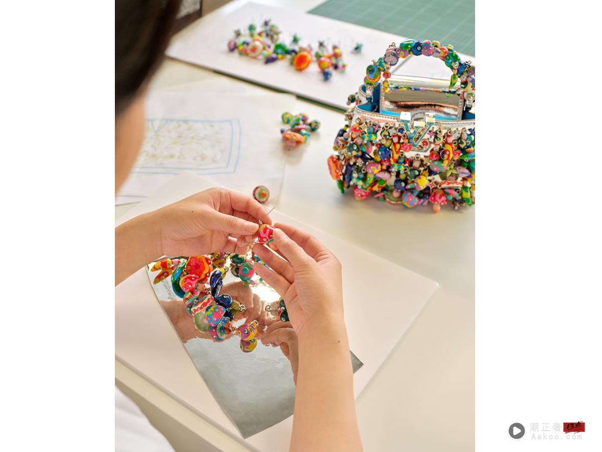 LV经典包大改造!被章鱼脚抓住、毛毛彩虹花太可爱 村上隆让Capucine变样 内容图16 潮正奢/潮品文/潮臻社-实时追踪全球最新奢侈品牌新闻资讯的官网站! ▲LV村上隆。(图/品牌提供)