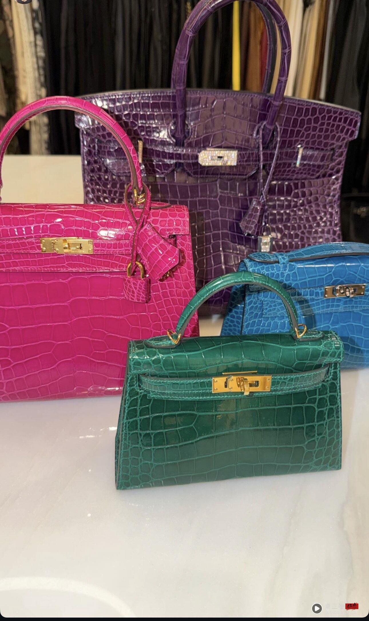 金卡达夏锁定爱马仕高单价包 惊人收藏无“鳄”不欢 内容图2 潮正奢/潮品文/潮臻社-实时追踪全球最新奢侈品牌新闻资讯的官网站! ▲▼金卡达夏。(图/翻摄IG)