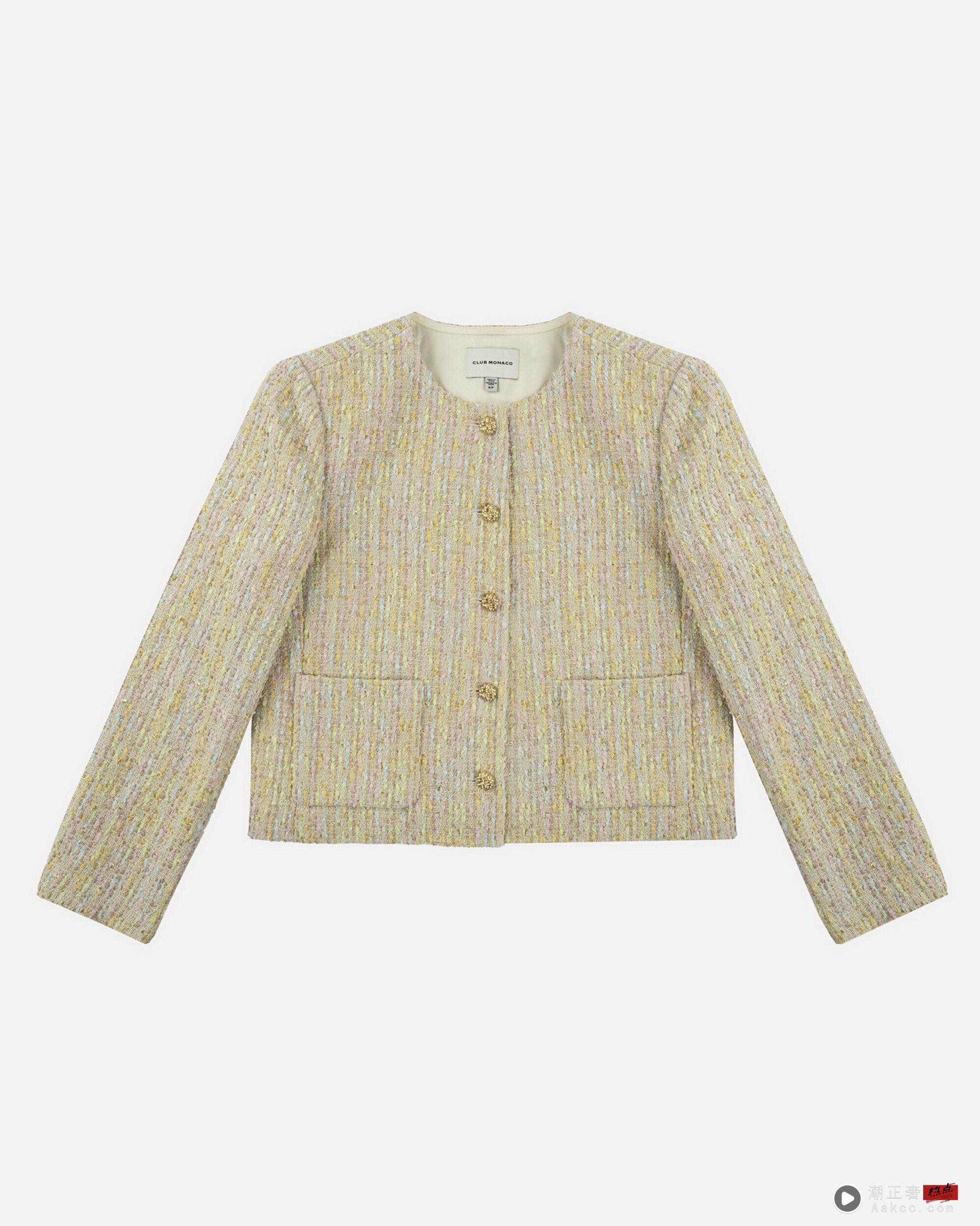 秋冬极简穿法！Club Monaco“温柔奶油白”叠搭营造老钱风优雅日常 时尚穿搭 图5张