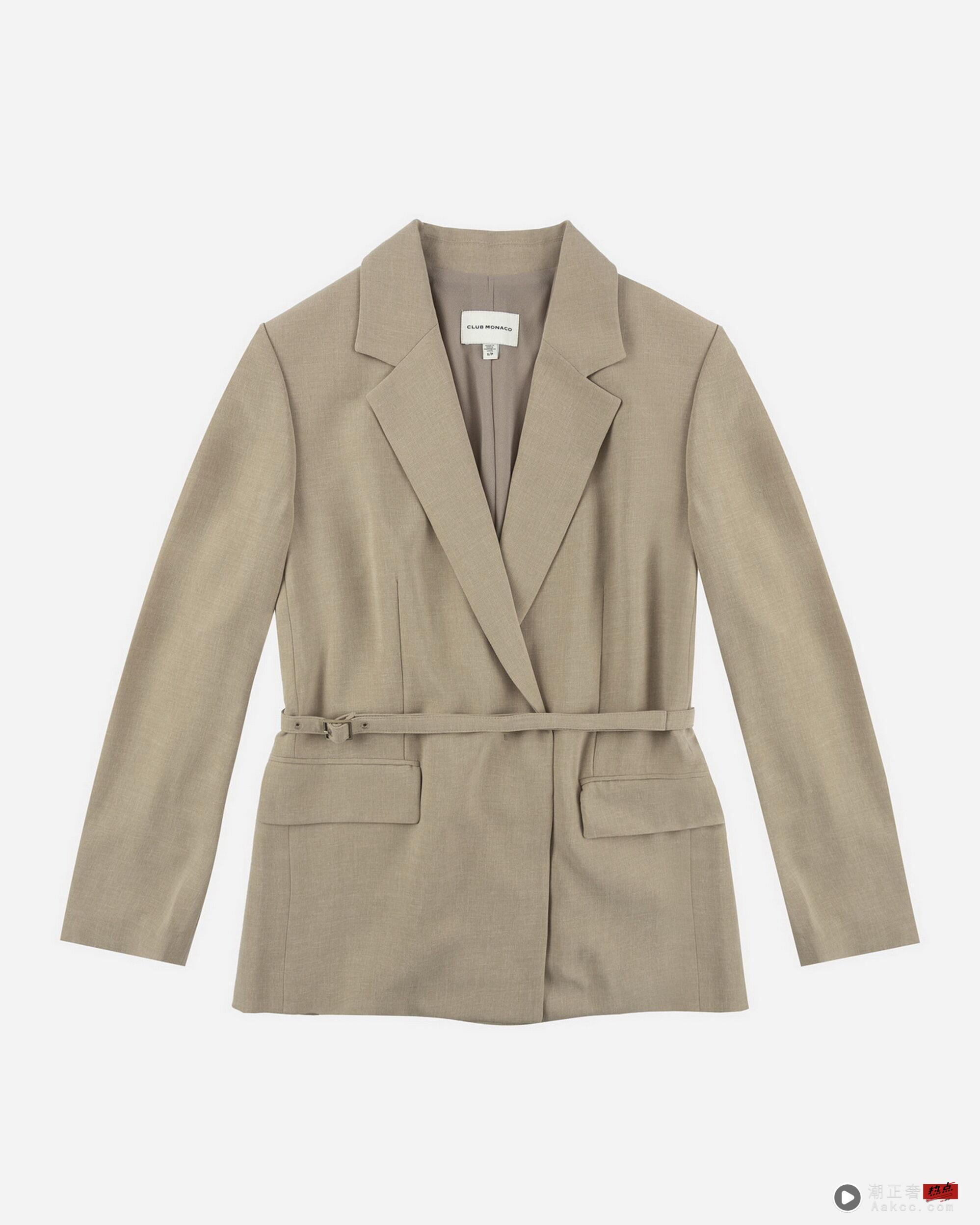 秋冬极简穿法！Club Monaco“温柔奶油白”叠搭营造老钱风优雅日常 时尚穿搭 图6张