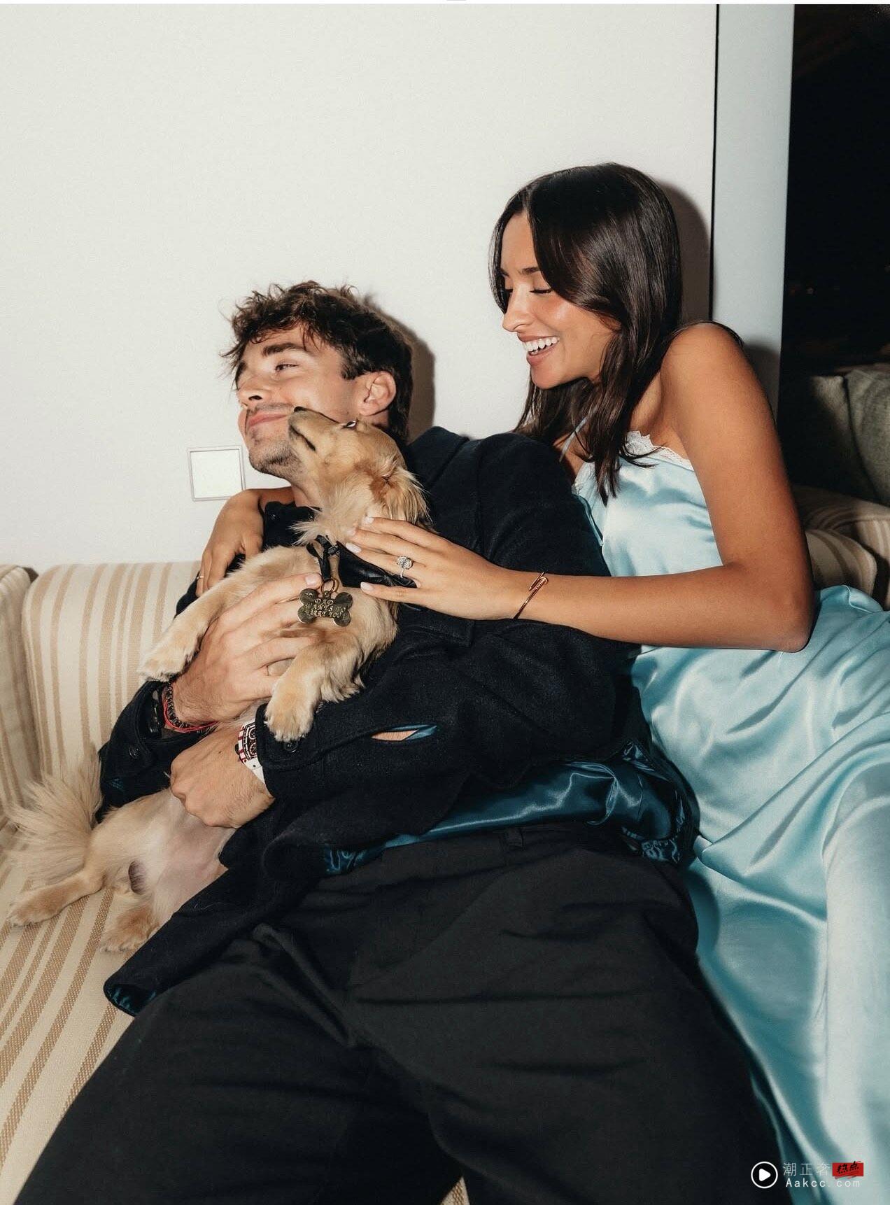 法拉利男神死会了 5克拉椭圆钻戒套牢美娇娘 内容图3 潮正奢/潮品文/潮臻社-实时追踪全球最新奢侈品牌新闻资讯的官网站! ▲▼ 法拉利勒克莱尔 。(图/翻摄IG)