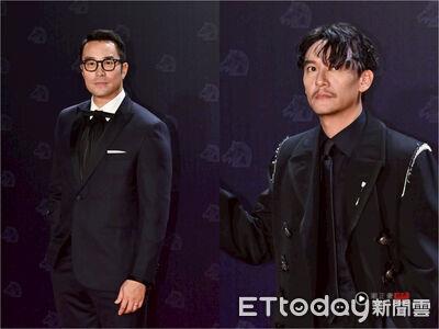 金马男星时尚／张震穿解构黑西装帅翻全场！张孝全戴眼镜变文青书生