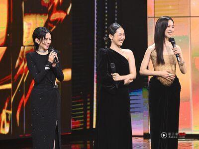 金马时尚／《孤味》姐妹同框！谢盈萱8000万珠宝最华丽　徐若瑄露腰很性感