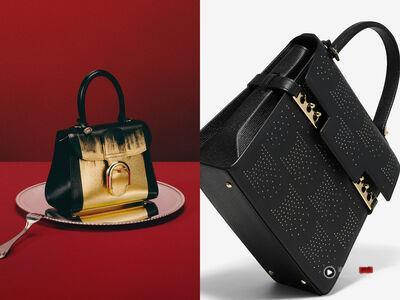 包开箱／Delvaux年末压轴美包！Brillant金光渲染、Cool Box星点冬日奢华