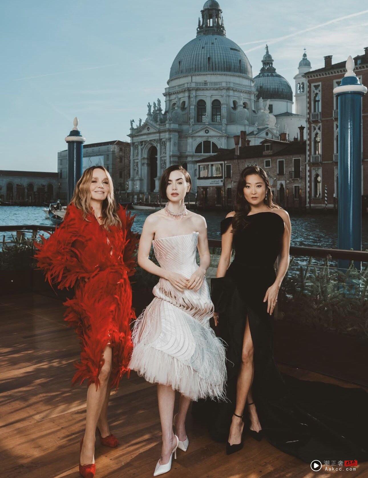 《艾蜜莉在巴黎》宣传行宛如时装秀 莉莉柯林斯蕾丝睡衣风吸睛 内容图4 潮正奢/潮品文/潮臻社-实时追踪全球最新奢侈品牌新闻资讯的官网站! ▲▼ 艾蜜莉在巴黎 。(图/翻摄IG)