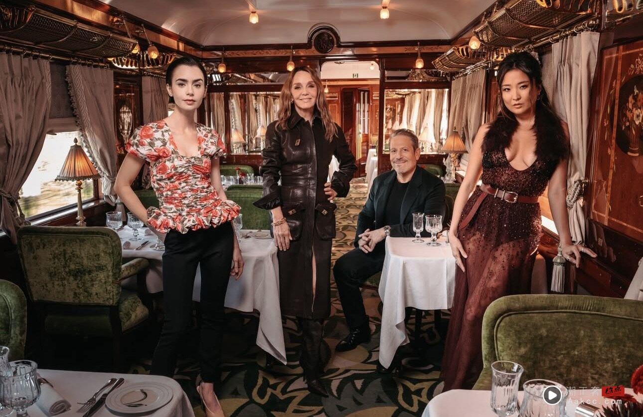 《艾蜜莉在巴黎》宣传行宛如时装秀 莉莉柯林斯蕾丝睡衣风吸睛 内容图3 潮正奢/潮品文/潮臻社-实时追踪全球最新奢侈品牌新闻资讯的官网站! ▲▼ 艾蜜莉在巴黎 。(图/翻摄IG)